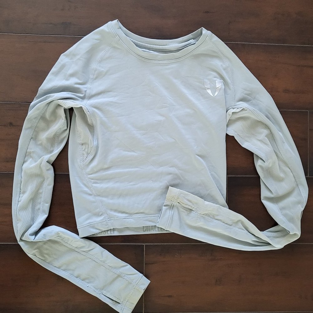 Firm abs mint mesh detail arm athletic top